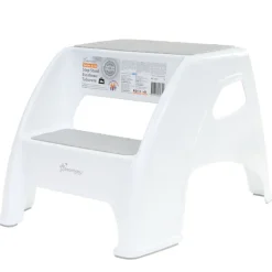 Toddler & Me 2-Step Stool, Gray