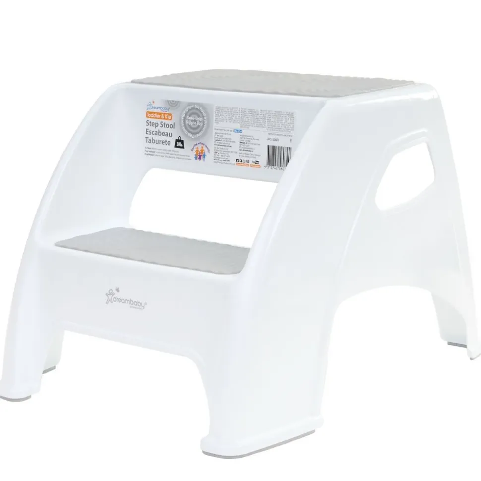 Toddler & Me 2-Step Stool, Gray