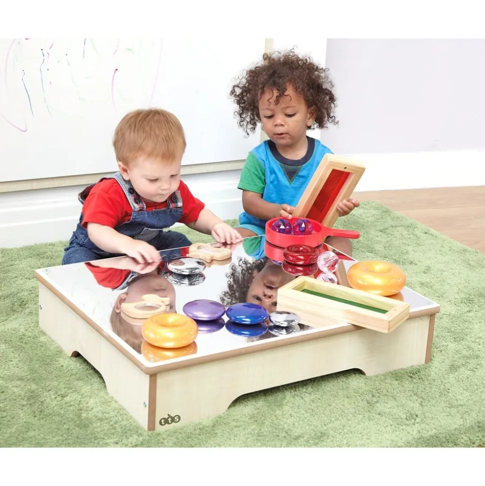 Toddler Wooden Mirror Table