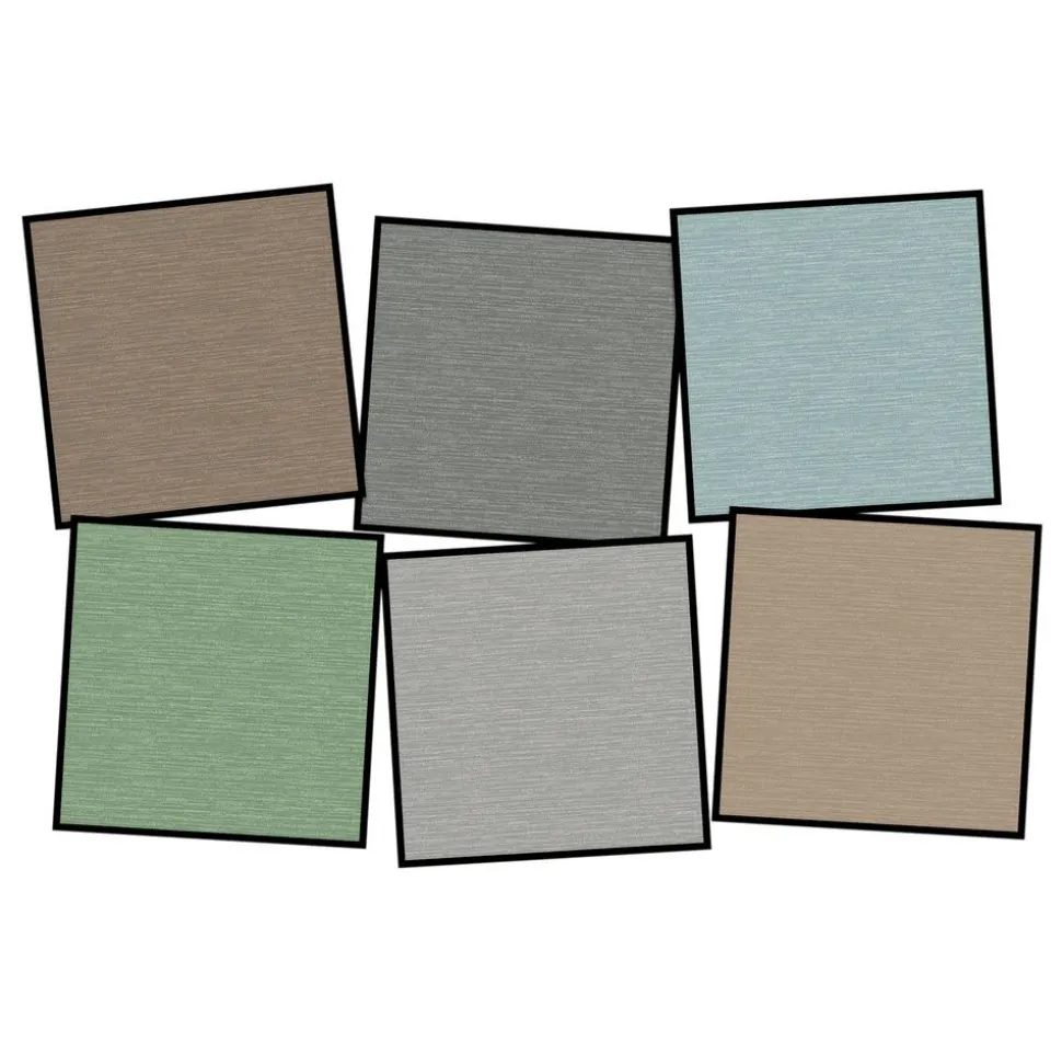 Tone on Tone Seating Squares, Set of 6 - Natural Colors