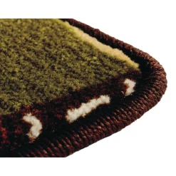 Tranquil Trees Blue 6' Round KIDSoft Premium Carpet