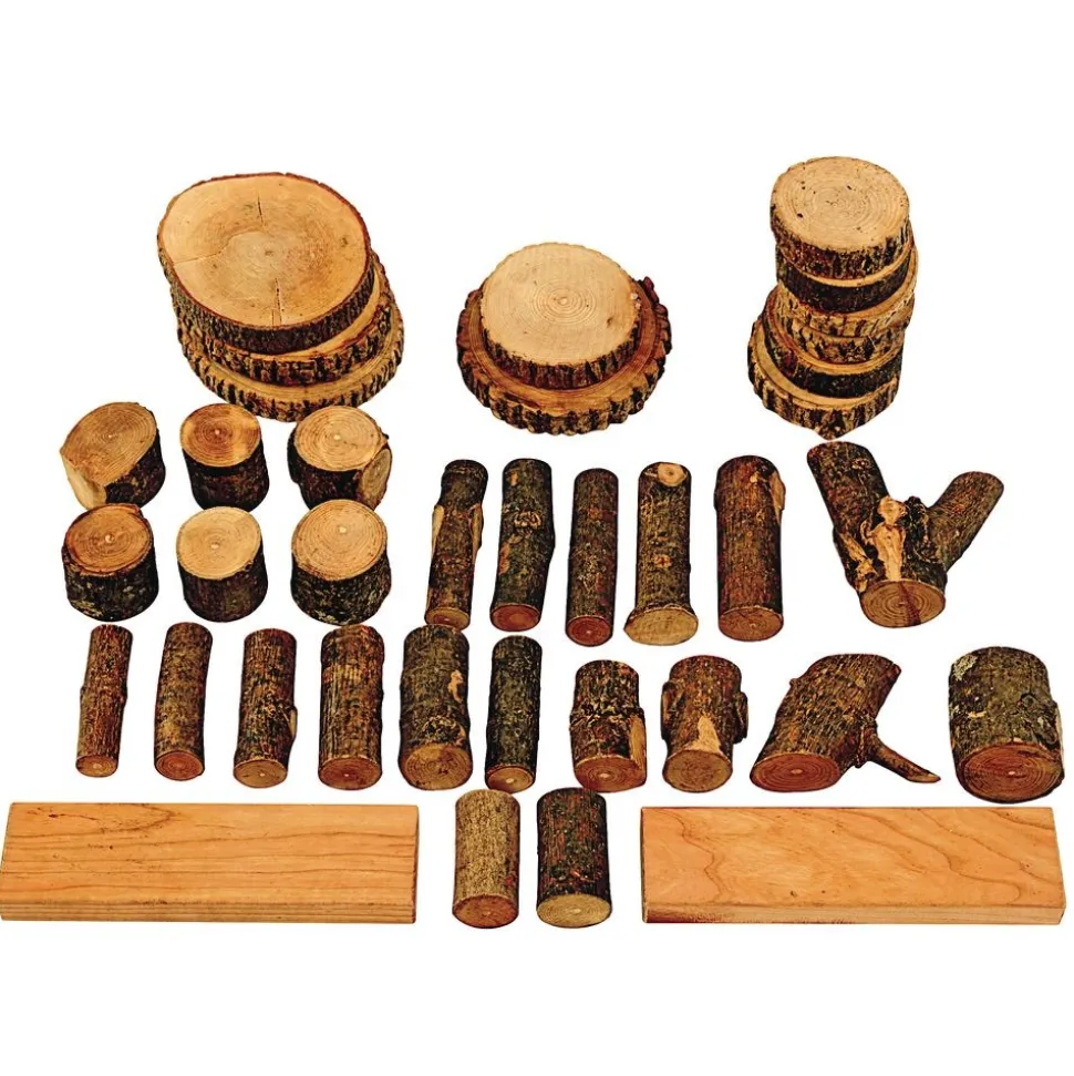 Tree Blocks - 36 Pieces
