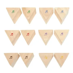 Triangle Block Sound Toy, 12pcs.