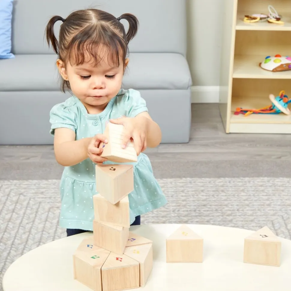 Triangle Block Sound Toy, 12pcs.