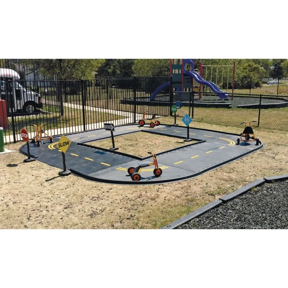 Trike Pedal Path with Stripes- Daytona Square