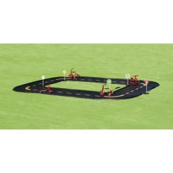 Trike Pedal Path with Stripes- Bristol Oval