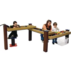 Triple Water Trough-Playground Equipment