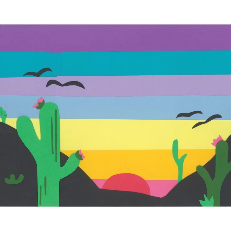 Tru-Ray® Assorted Bright Colors Sulphite Construction Paper, 12" x 18" - 50 Sheets