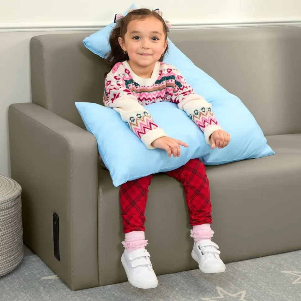 TTS® Antimicrobial Vibrating Sensory Cushions - V Shape