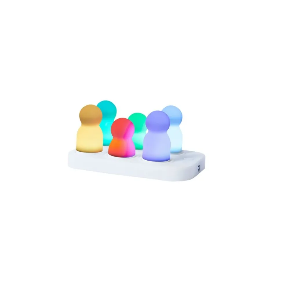 TTS® Glow People 6pk with Docking Station