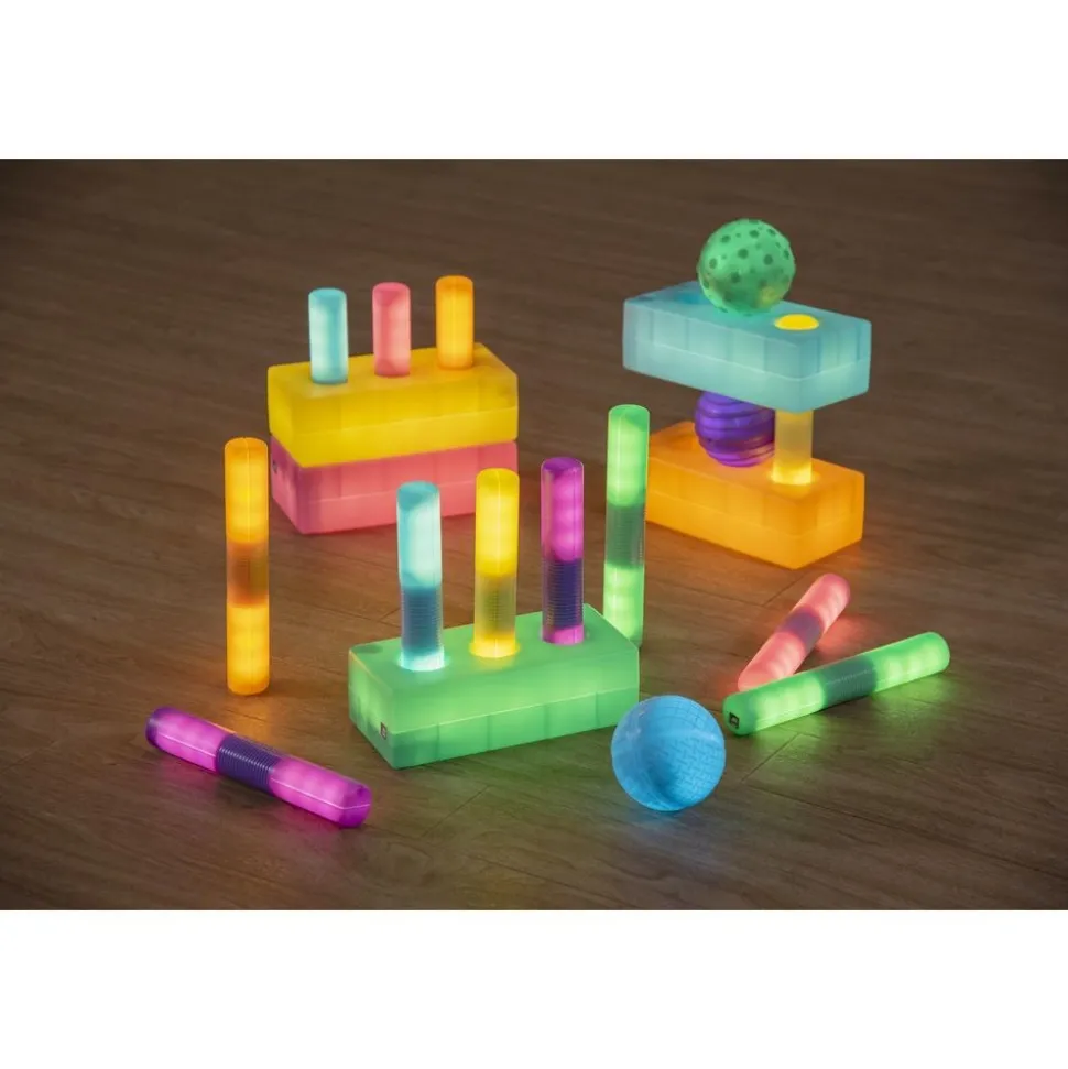 TTS® Light Up Glow Cylinders Set of 12