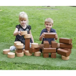 TTS® Roleplay Foam Lumberjack Logs - Set of 30