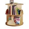 Two-Level Carousel Book Stand