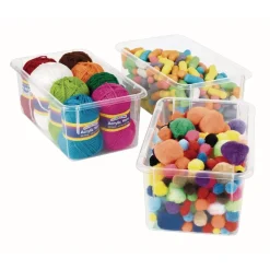 Ultra-Clear Storage Bins Set of 10