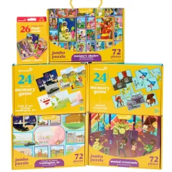 Upbounders® 72 Piece Jumbo Puzzle Activity Kit