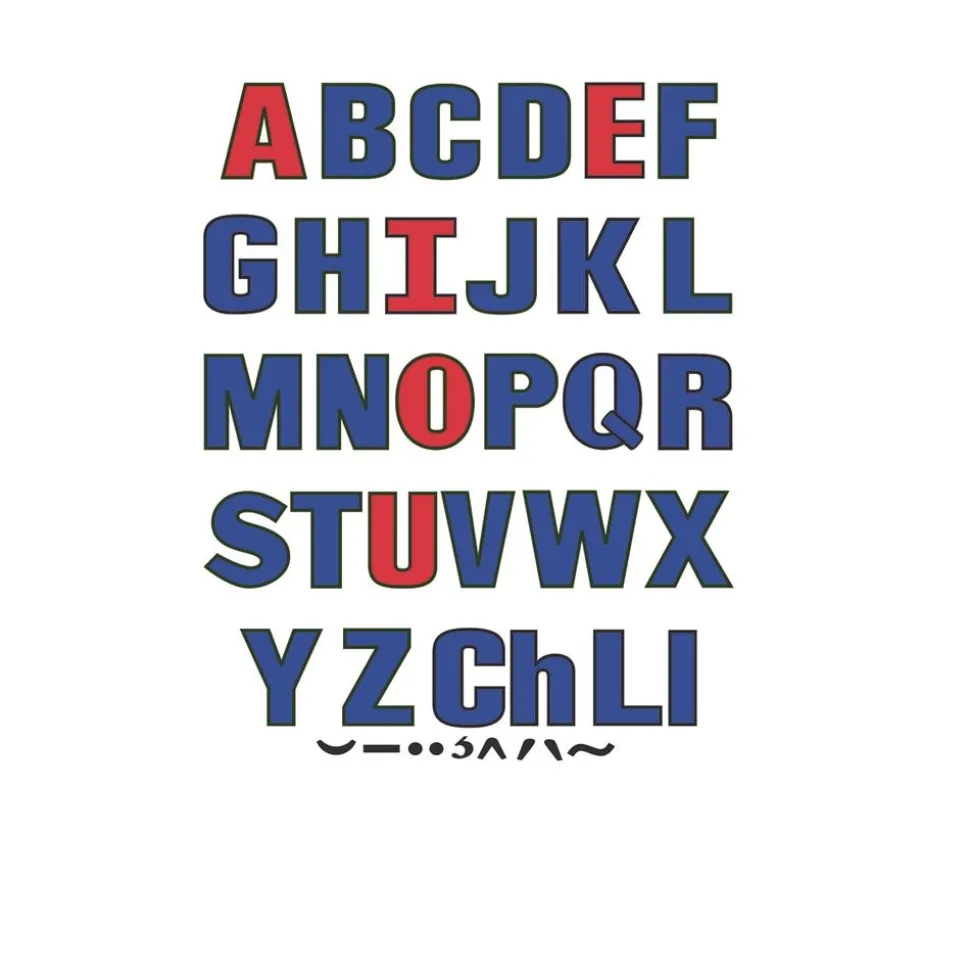 Uppercase Letters Felt Set