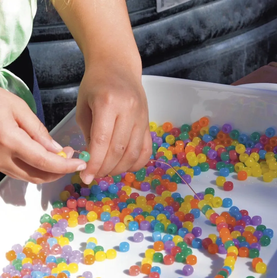 UV Color Changing Beads - 250 Beads Assorted Colors