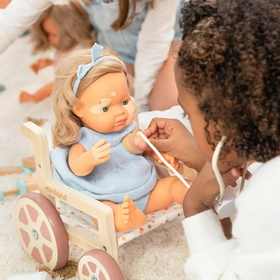 Vitiligo 15" Doll Caucasion Girl