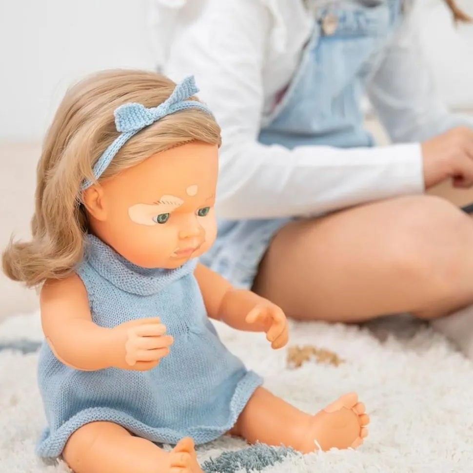 Vitiligo 15" Doll Caucasion Girl