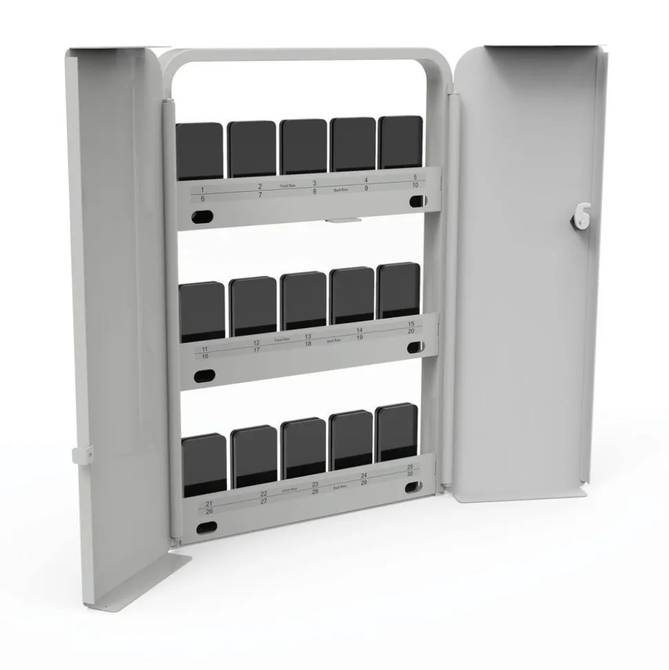 Wall Mounted Phone Storage Cabinet