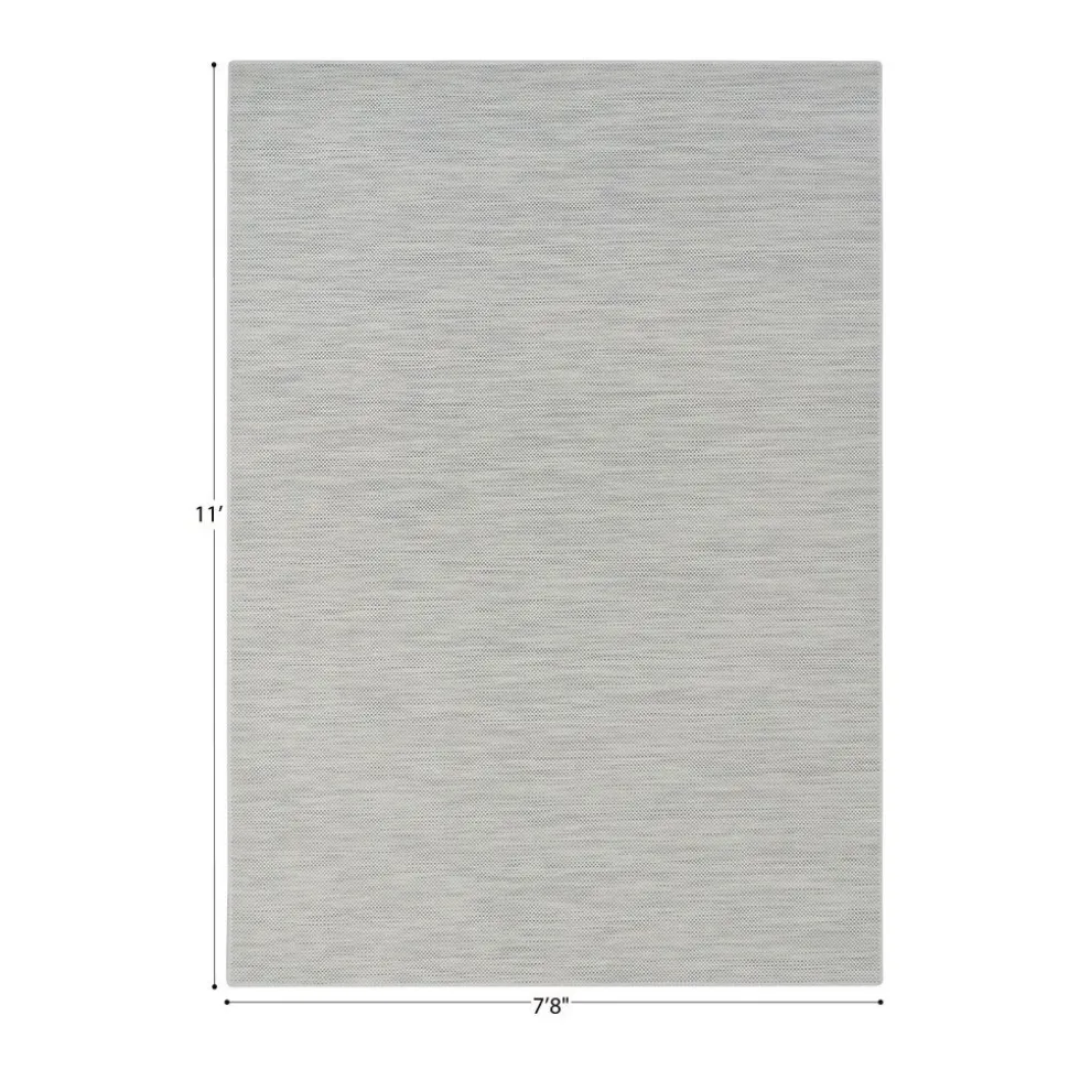 Water Mill 7'8" x 11" Indoor/Outdoor Rug in color Infusion