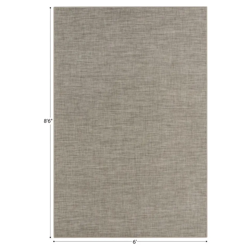Water Mill 6' x 8'6" Indoor/Outdoor Rug in color Ridgeline