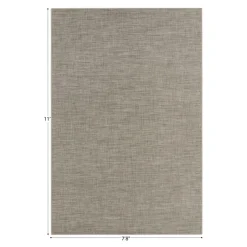 Water Mill 7'8" x 11" Indoor/Outdoor Rug in color Ridgeline