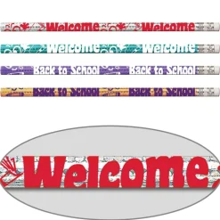 Welcome Back To School Pencils - 12 pencils