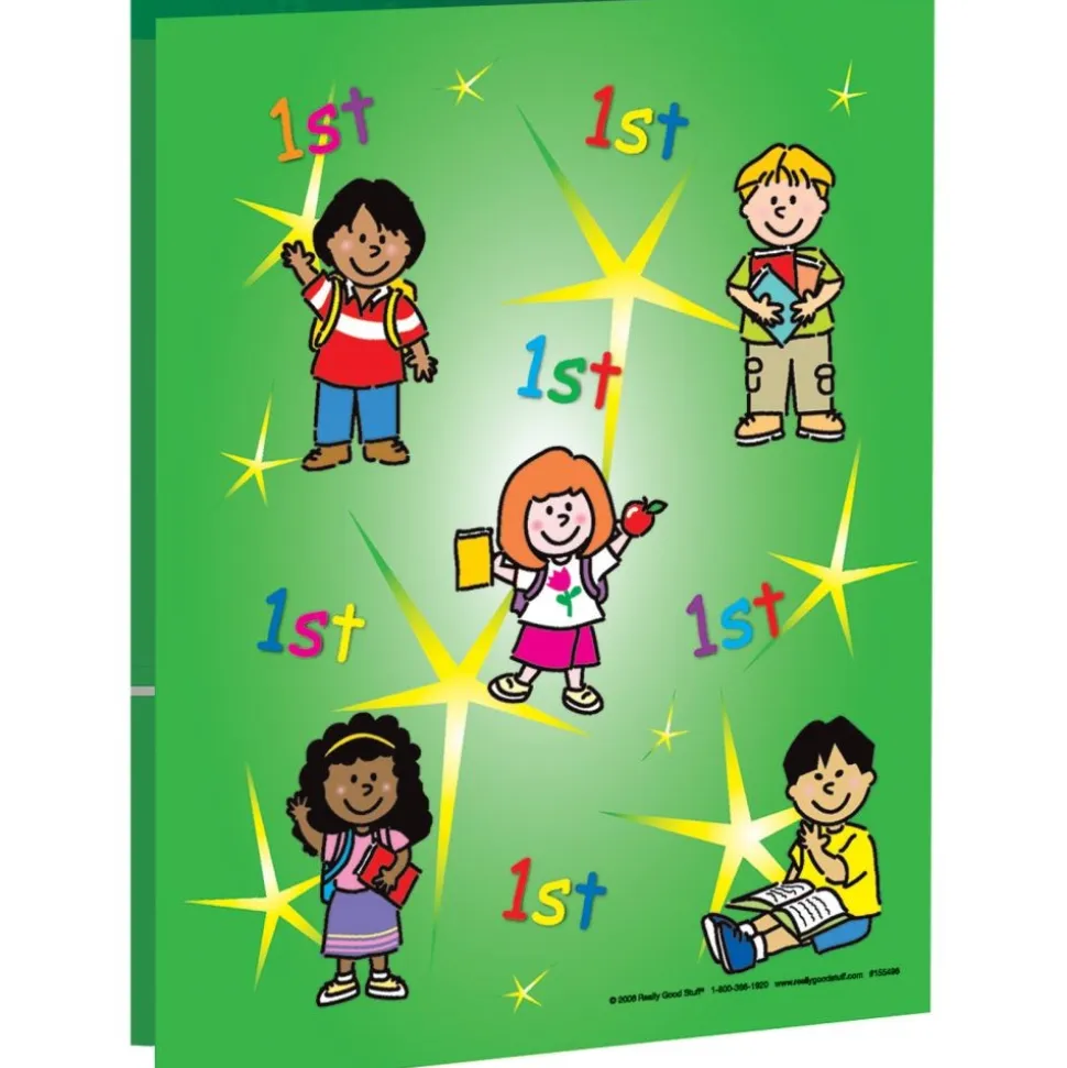 Welcome To First Grade Folders - 12 folders