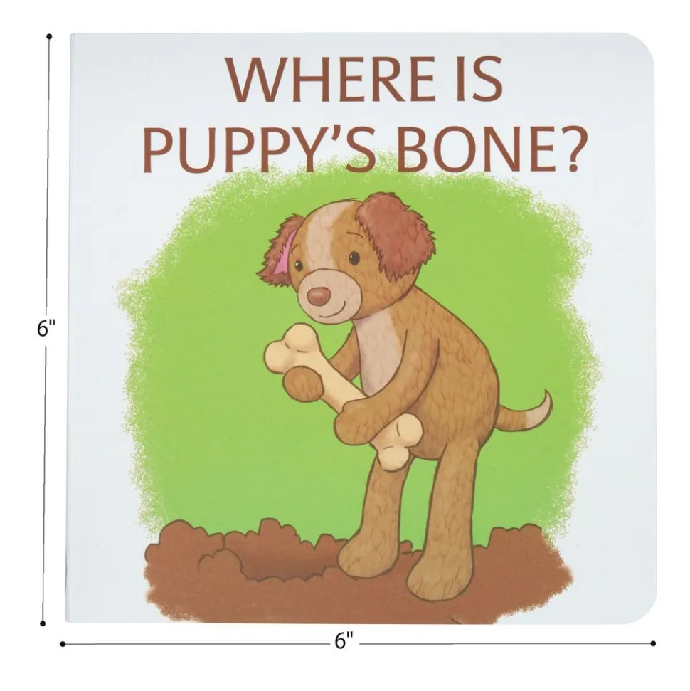 Where is Puppy's Bone? - Board Book