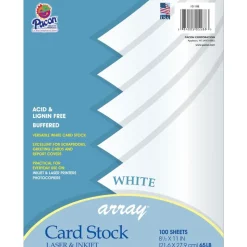 White Cardstock - 100 Sheets