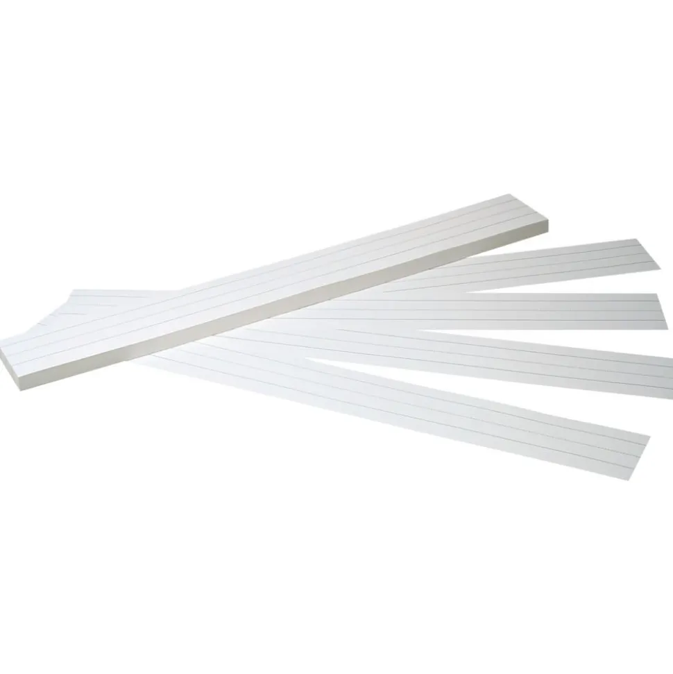 White Sentence Strips - 100 Strips