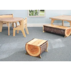 Whitney Brothers® Nature View Live Edge Small Log Bench - 10