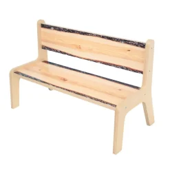 Whitney Brothers® Nature View Live Edge Bench - 10" H