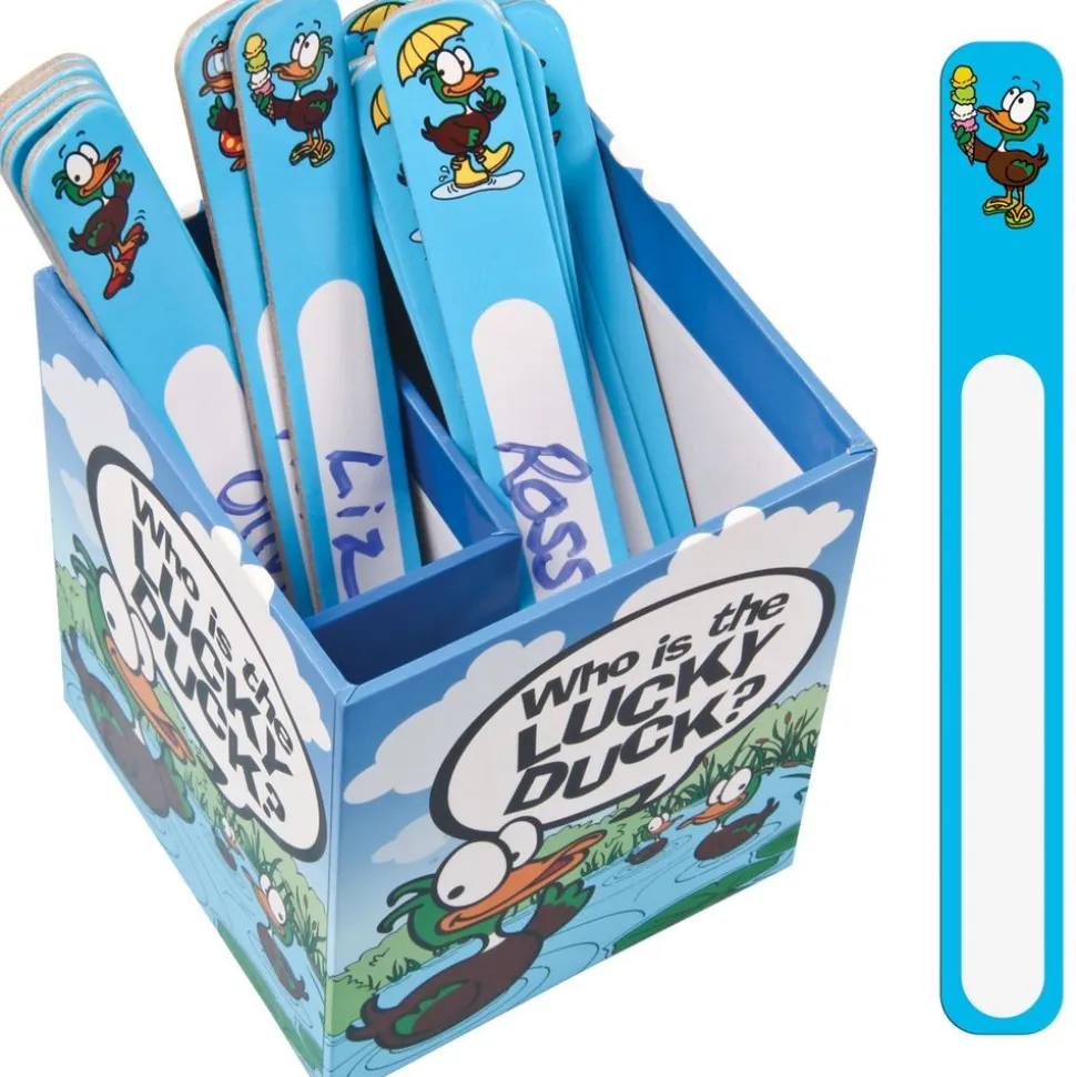 Who Is The Lucky Duck? Double Cup Management System - 2 cups, 36 sticks