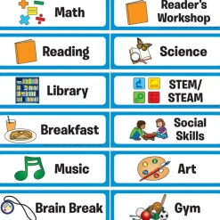 Whole-Class Visual Schedule Pocket Chart? & Cards