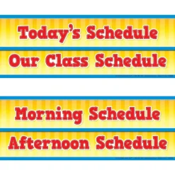 Whole-Class Visual Schedule Pocket Chart? & Cards