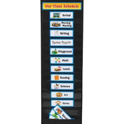 Whole-Class Visual Schedule Pocket Chart? & Cards