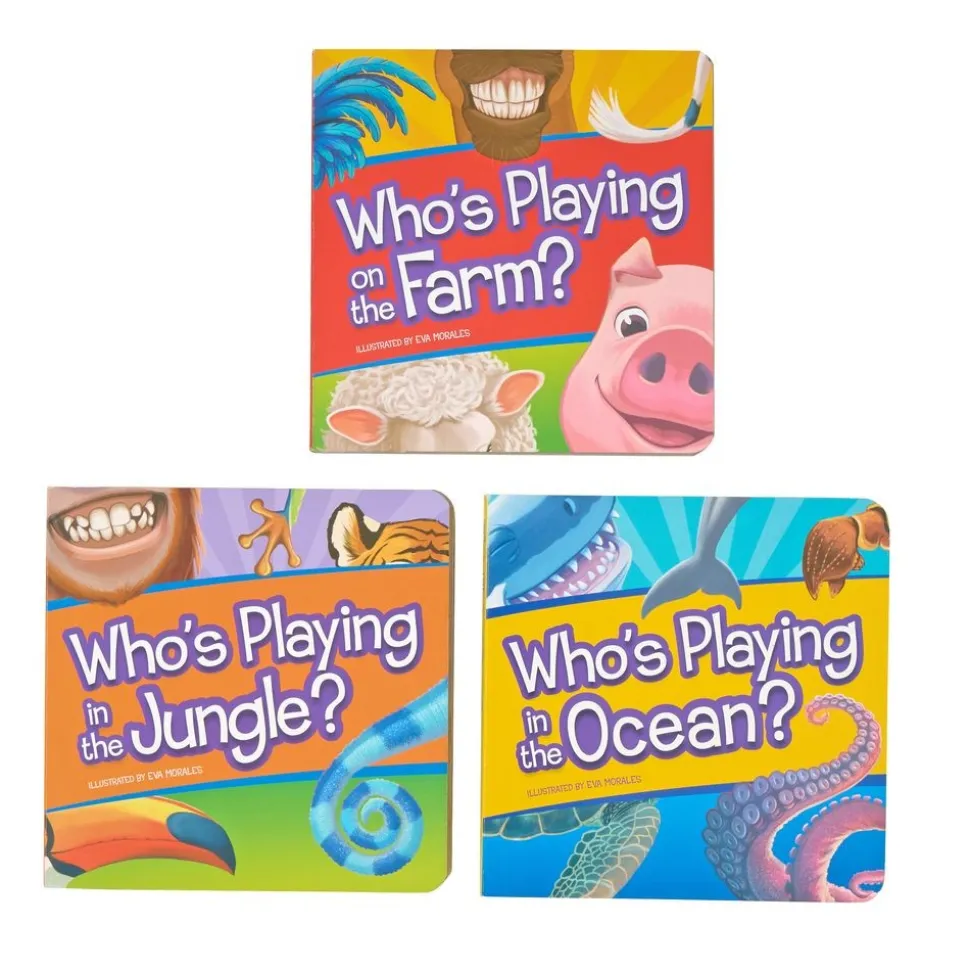 Who's Playing? - 3 book set