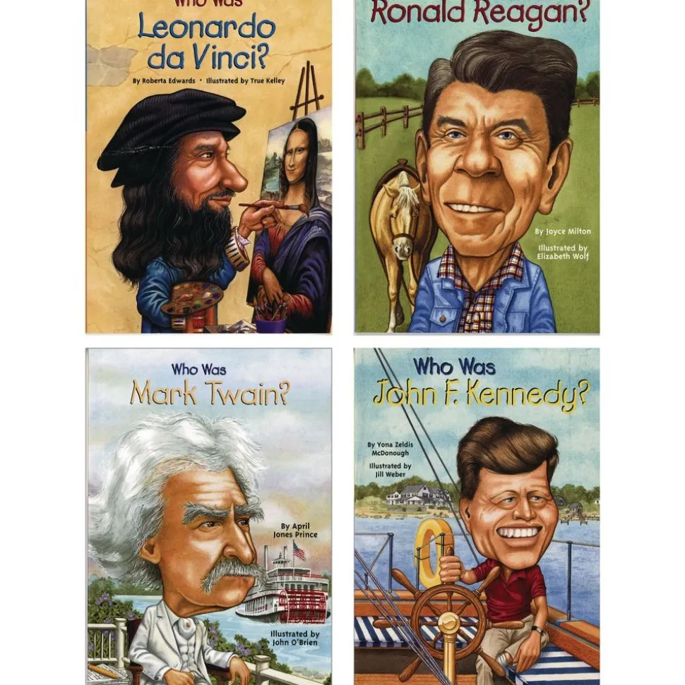Who Was? Books - Set 2