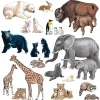 Wild Animals Felt Set
