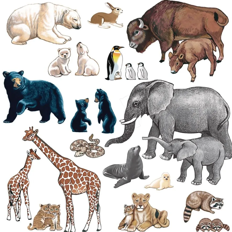 Wild Animals Felt Set