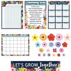 Wildflowers Classroom Décor Set