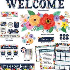 Wildflowers Classroom Décor Set