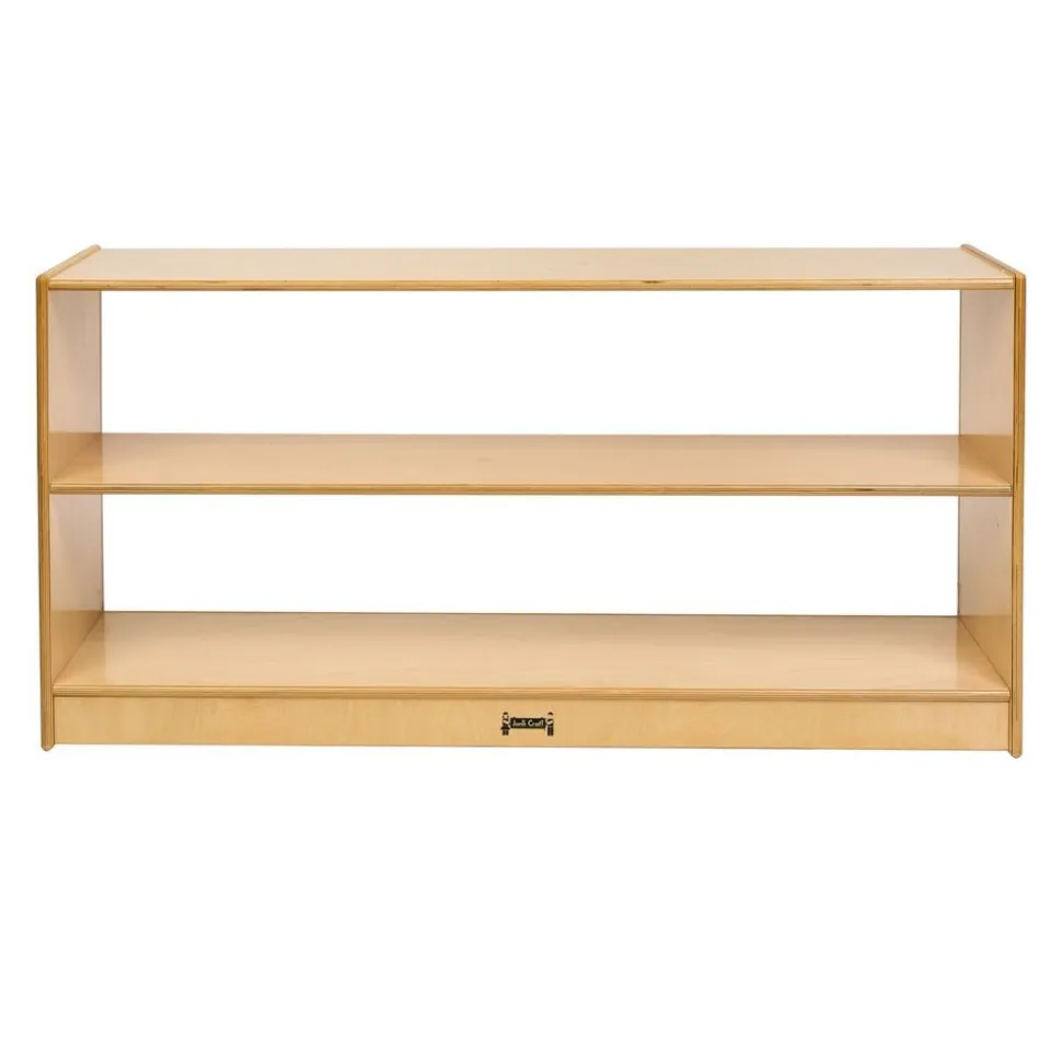 Wood Clear Back Storage