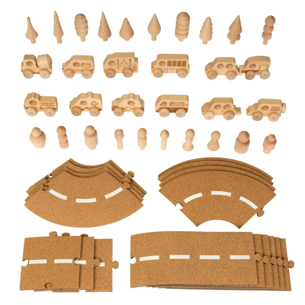 Wooden Community - 49 pcs
