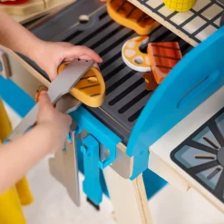 Wooden Deluxe Barbecue Grill, Smoker and Pizza Oven