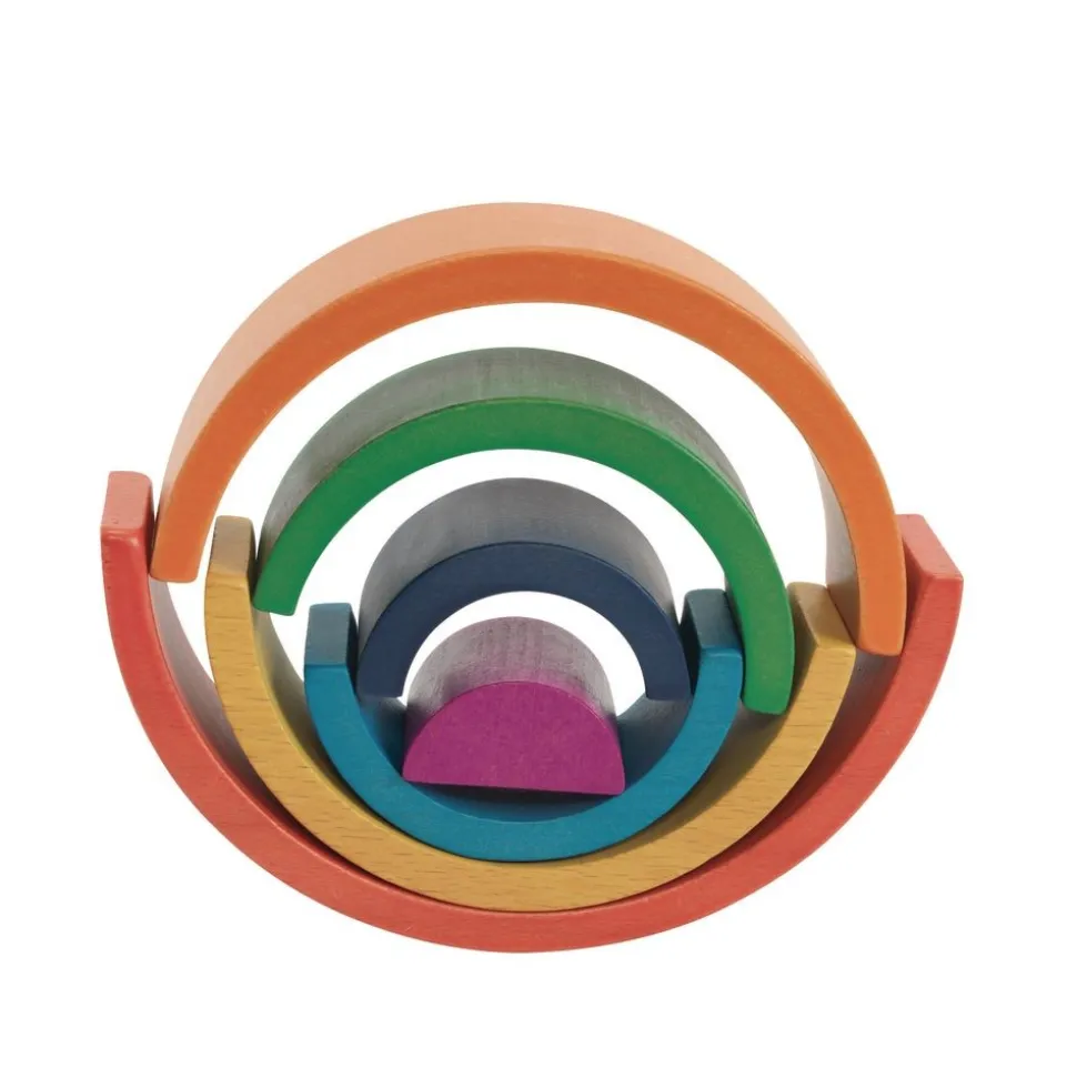 Wooden Rainbow Arches - 7 pieces
