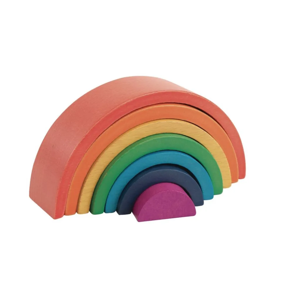 Wooden Rainbow Arches - 7 pieces