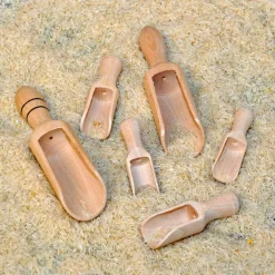 Wooden Scoops - Pack of 6